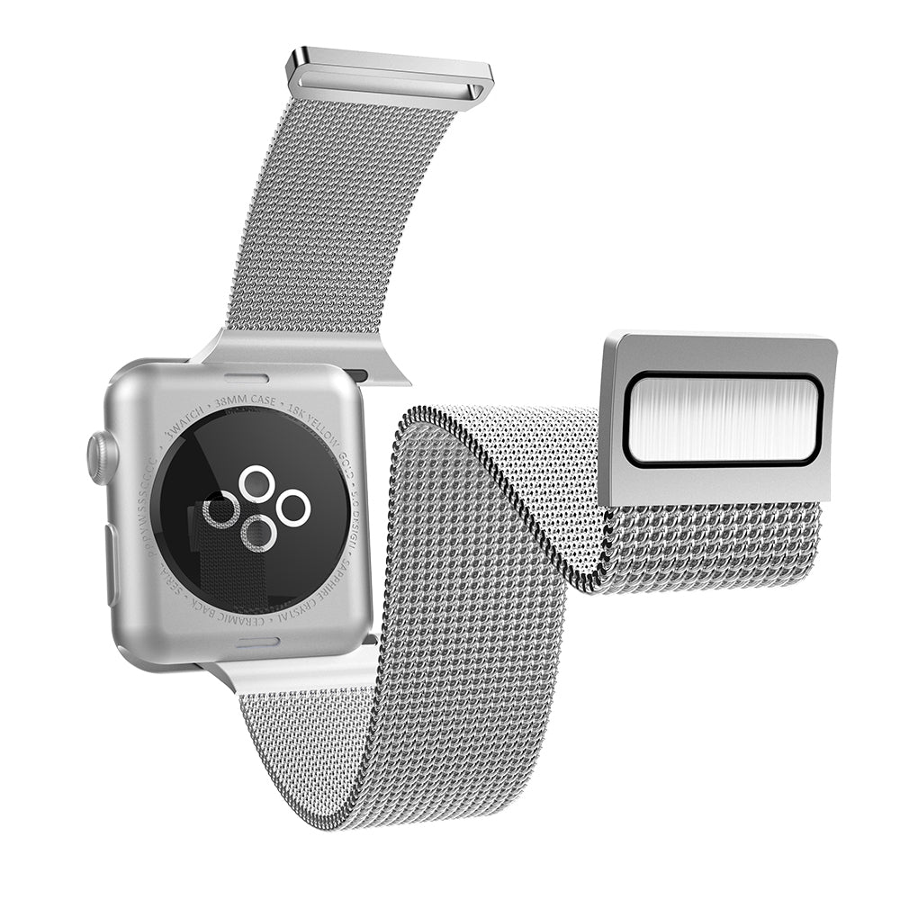 Watch 42mm Raptic Mesh Band Serisi Metal Hasır Kordon Gümüş
