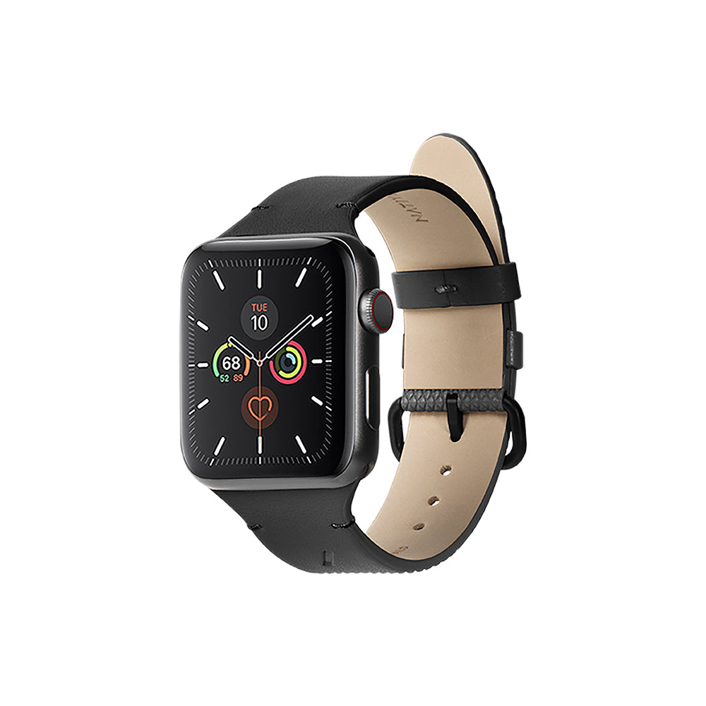 Apple Watch 44mm Native Union Classic Serisi Silikon Kordon Siyah
