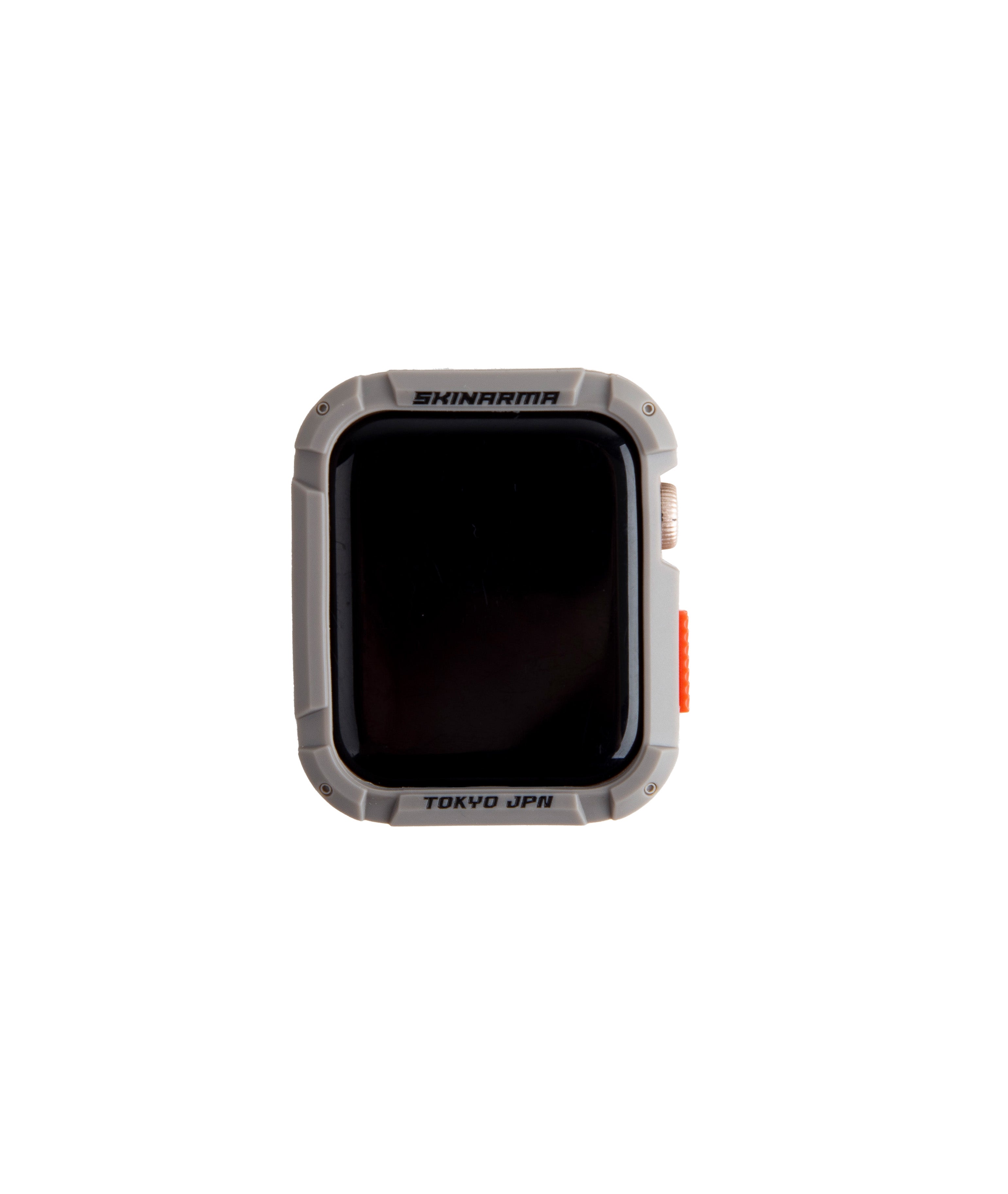 Watch 44mm SkinArma Kurono Buzlu Tasarım Sert PC Kasa Koruyucu Koyu Gri