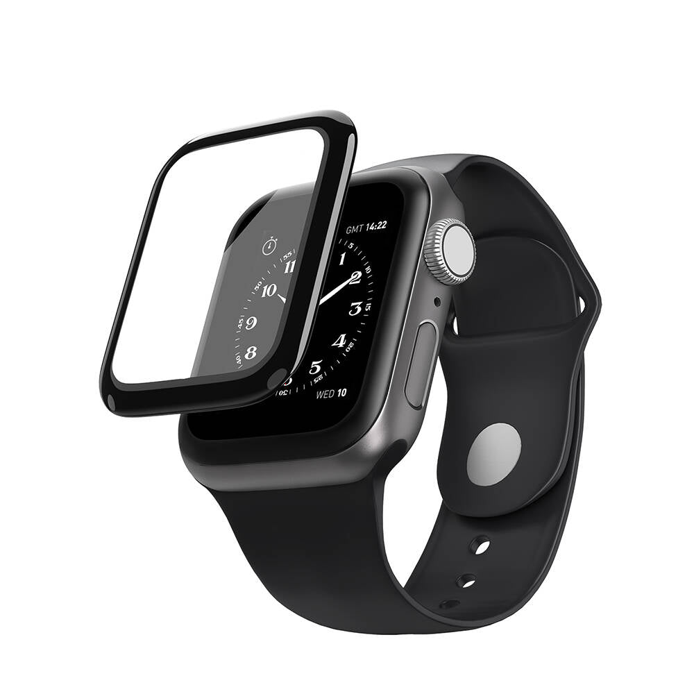 Watch 44mm Wiwu Wi-JD105 Easy Install PMMA Pet Ekran Koruyucu + Kolay Uygulama Aparatı Siyah