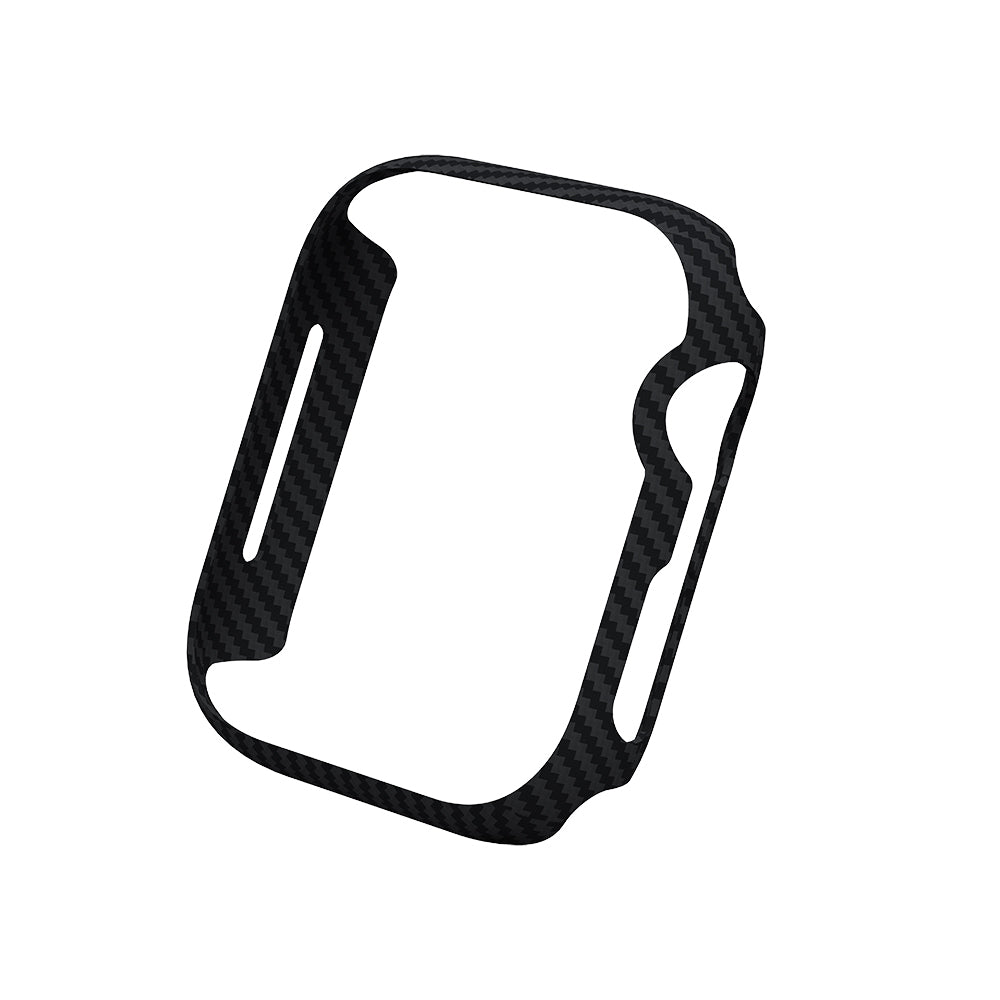 Watch 7 45mm 600D Aramid Fiber Classic Serisi Black-Grey Twill Kasa Koruyucu Pitaka Air Case Siyah-Gri
