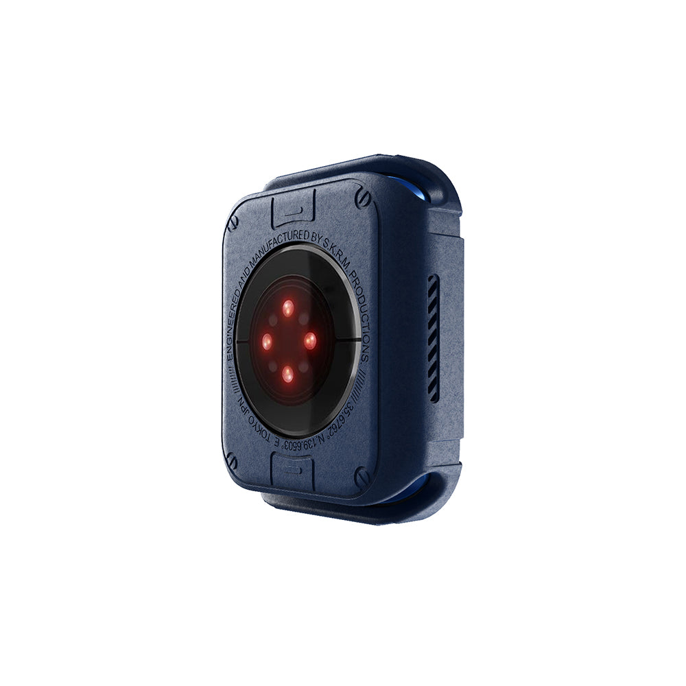 Watch 7 45mm SkinArma Kurono Buzlu Tasarım Sert PC Kasa Koruyucu Beyaz
