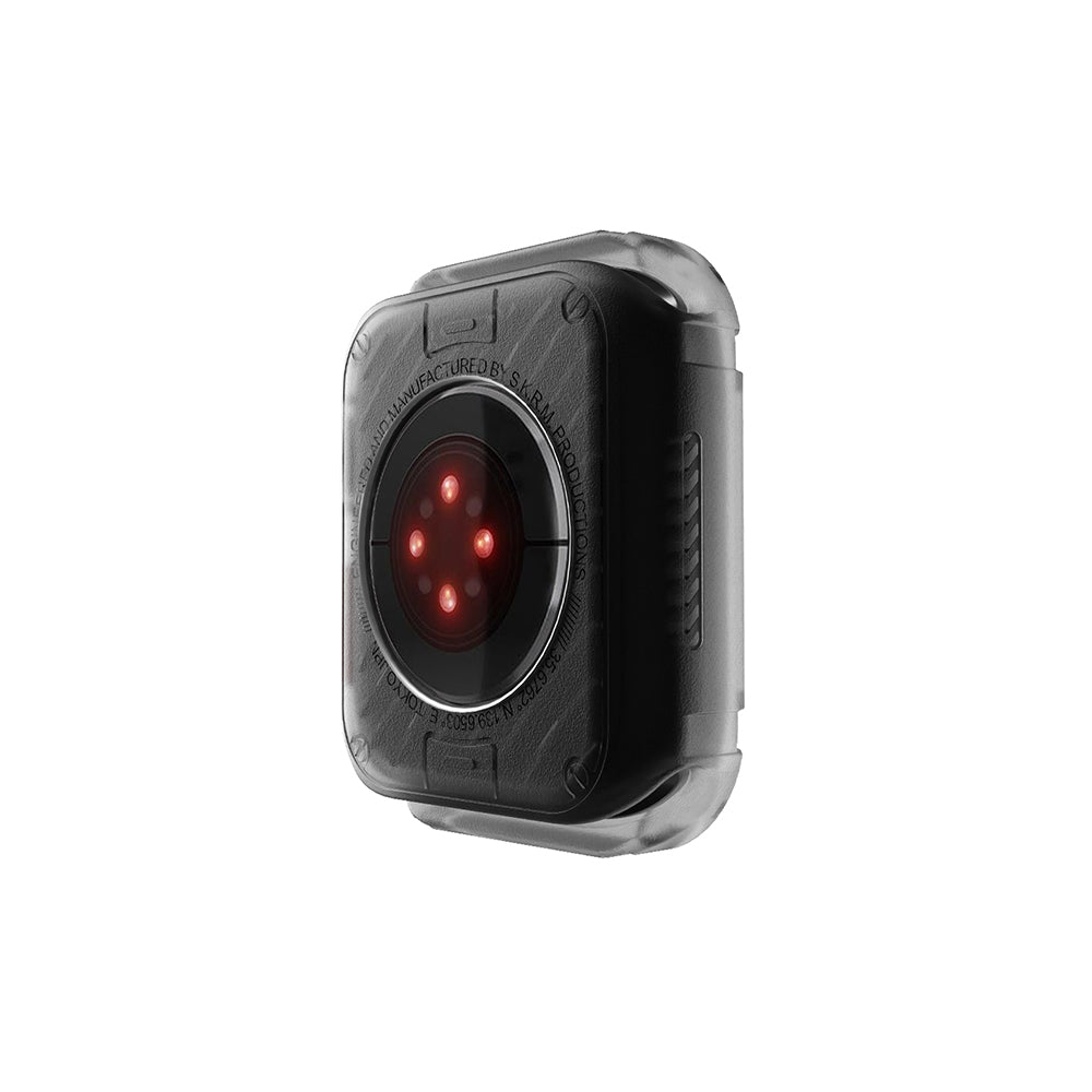 Watch 7 45mm SkinArma Kurono Buzlu Tasarım Sert PC Kasa Koruyucu Beyaz