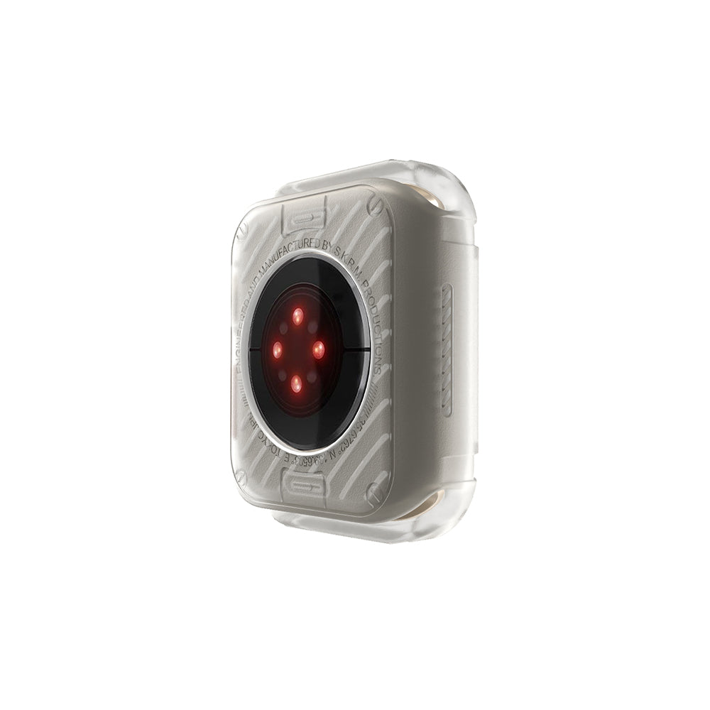 Watch 7 45mm SkinArma Kurono Buzlu Tasarım Sert PC Kasa Koruyucu Gri