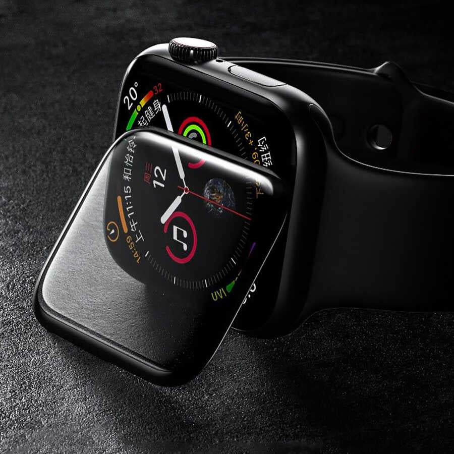 Watch 7 45mm Wiwu iVista Watch Ekran Koruyucu Siyah