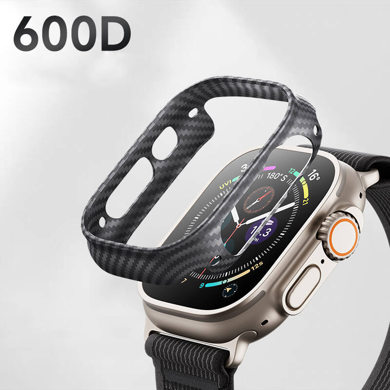 Watch Ultra 49mm Benks 600D Kevlar Kasa Koruyucu Siyah