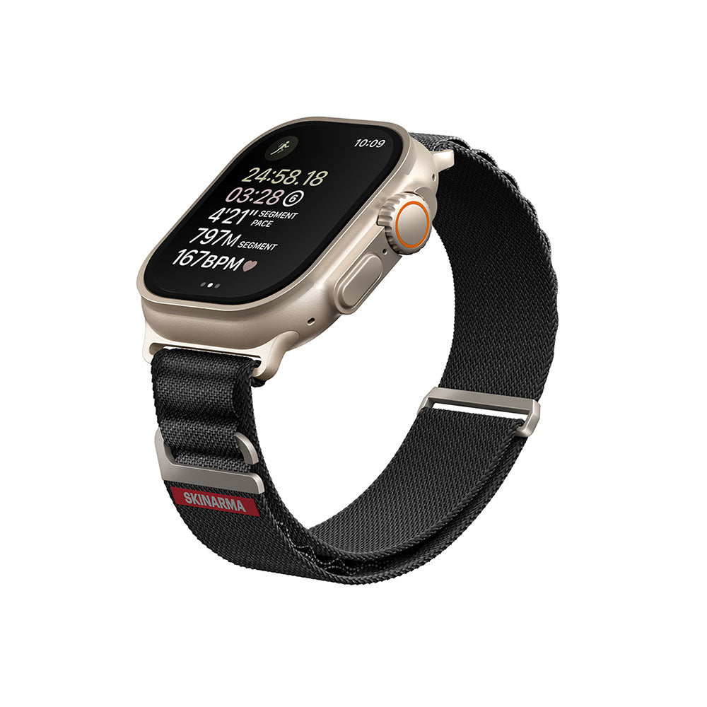 Watch Ultra 49mm SkinArma Kobu Hasır Kordon Olive