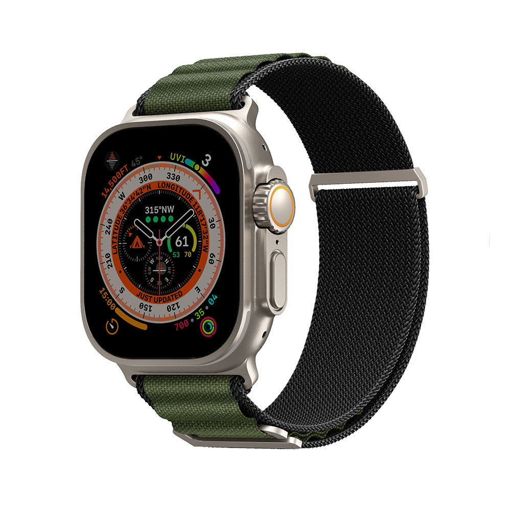 Watch Ultra 49mm SkinArma Kobu Hasır Kordon Olive