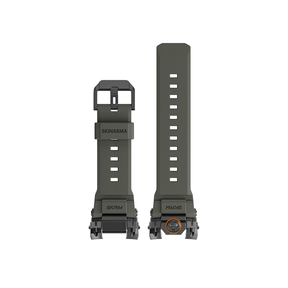 Apple Watch Ultra 49mm SkinArma Talon Serisi Suya Dayanıklı Silikon Kordon Yeşil