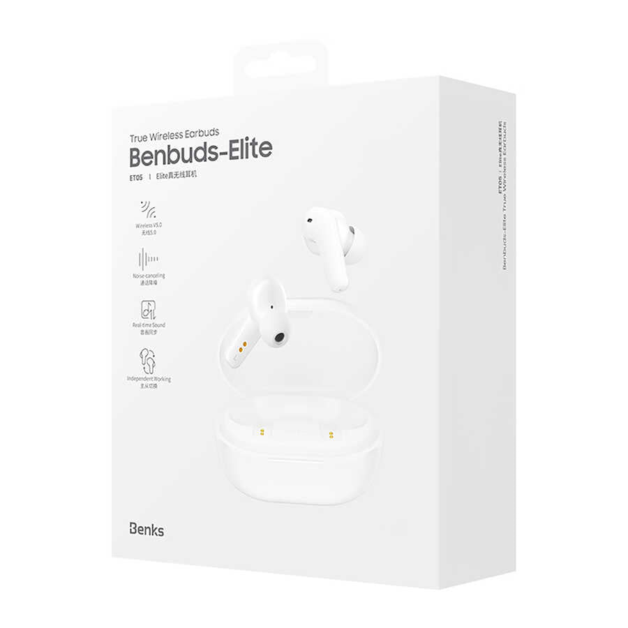 Benks ET05 Bluetooth Kulaklık Siyah