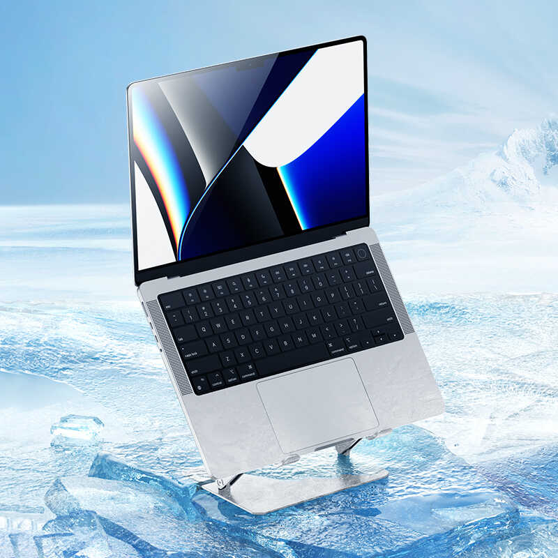 Benks SR06 Fanlı Soğutucu Laptop Standı Gümüş