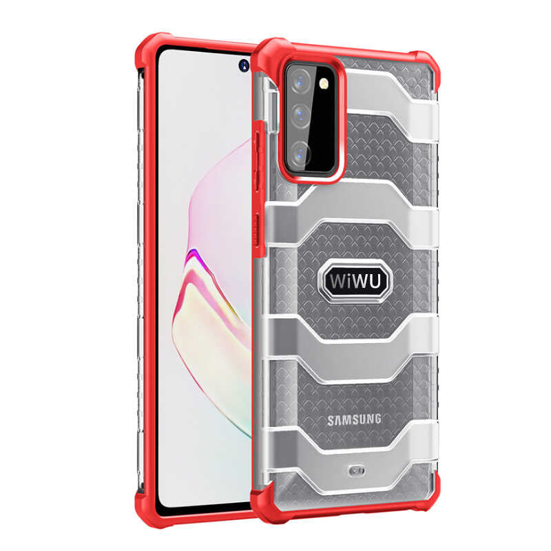 Galaxy Note 20 Kılıf Wiwu Voyager Kılıf Siyah