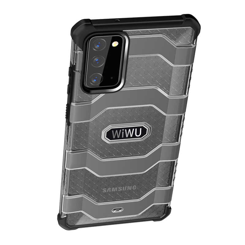 Galaxy Note 20 Kılıf Wiwu Voyager Kılıf Siyah