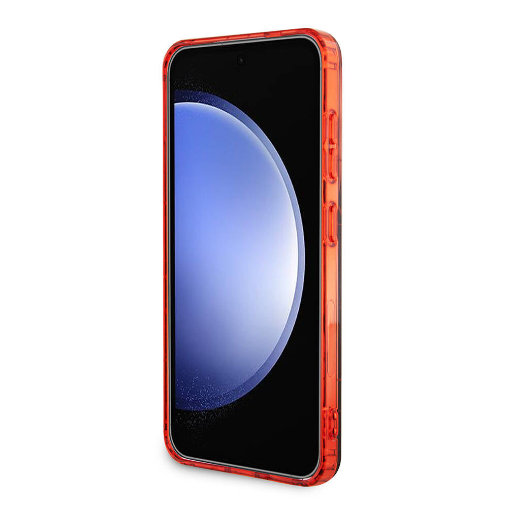 Galaxy S24 Kılıf AMG Orjinal Lisanslı Çift Katmanlı Dörtgen Desenli Kılıf Siyah