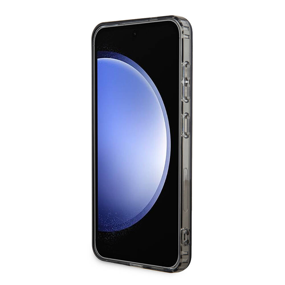 Galaxy S24 Kılıf Karl Lagerfeld Orjinal Lisanslı Magsafe Şarj Özellikli Karl Head IML Baskılı Kılıf Siyah