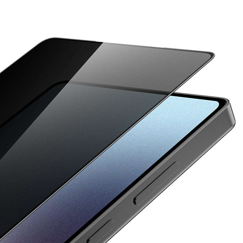 Galaxy S25 Ultra Hidrofobik Ve Oleofobik Özellikli Benks 0.3mm Privacy Air Shield Ekran Koruyucu 10'lu Paket Siyah