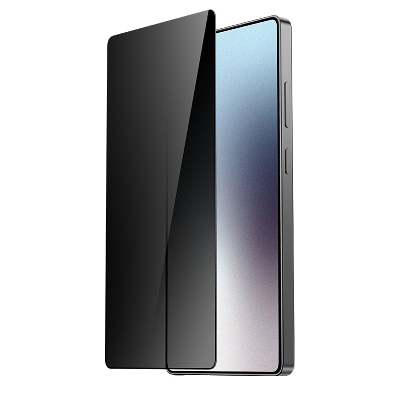 Galaxy S25 Ultra Hidrofobik Ve Oleofobik Özellikli Benks 0.3mm Privacy Air Shield Ekran Koruyucu 10'lu Paket Siyah