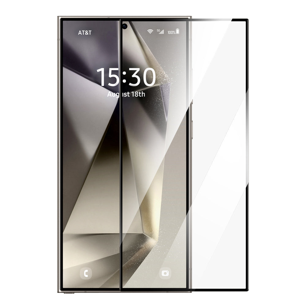 Galaxy S25 Ultra Wiwu iVista Super Hardness Ekran Koruyucu Siyah