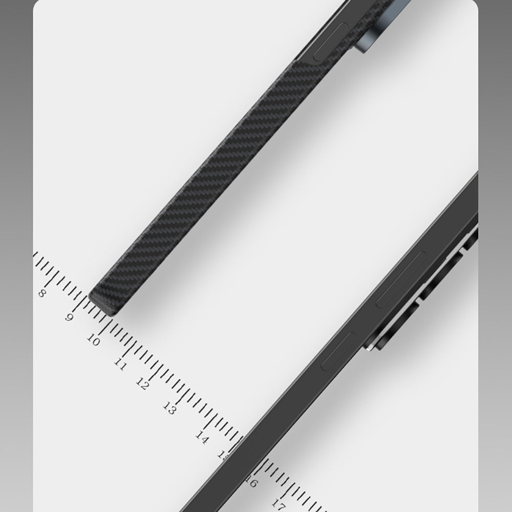 Galaxy S26 Ultra Kılıf Benks M-safe Şarj Özellikli Magnetik ArmorAir 600D Kevlar Fiber Kapak Siyah