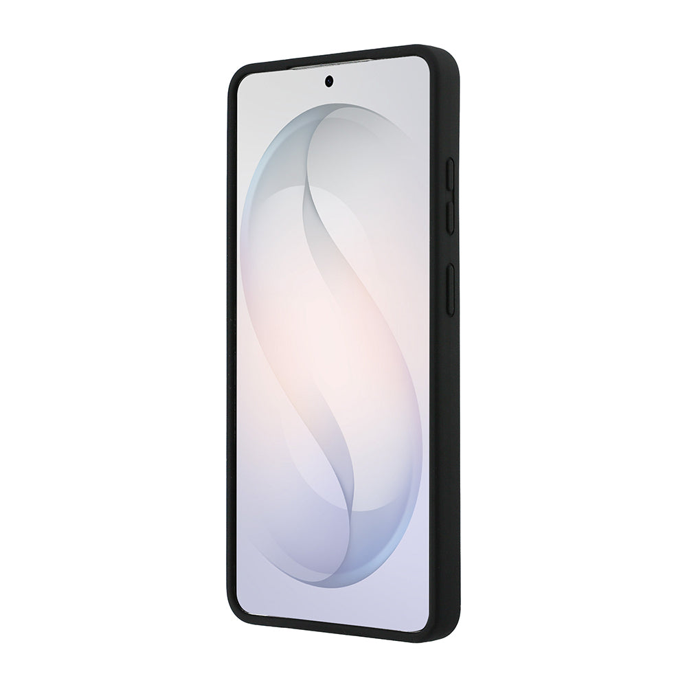 Galaxy S26 Ultra Kılıf Lacoste Orjinal Lisanslı M-safe Şarj Özellikli İkonik Logolu Metal Kamera Çerçeveli Silikon Kapak Siyah