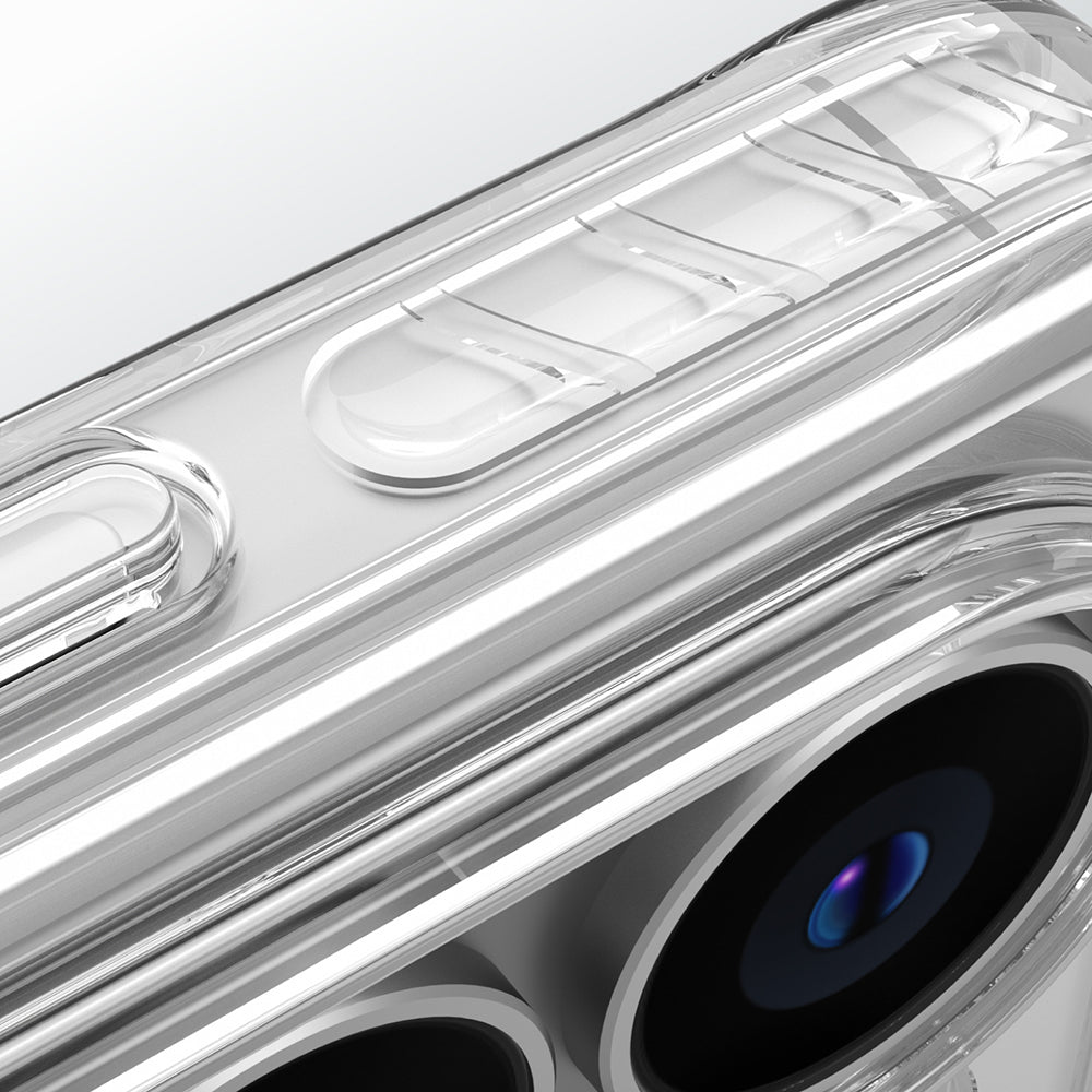 Galaxy S26 Ultra Kılıf M-Safe Şarj Özellikli Airbag Tasarımlı AmazingThing Titan Mag Case Serisi Kapak Şeffaf