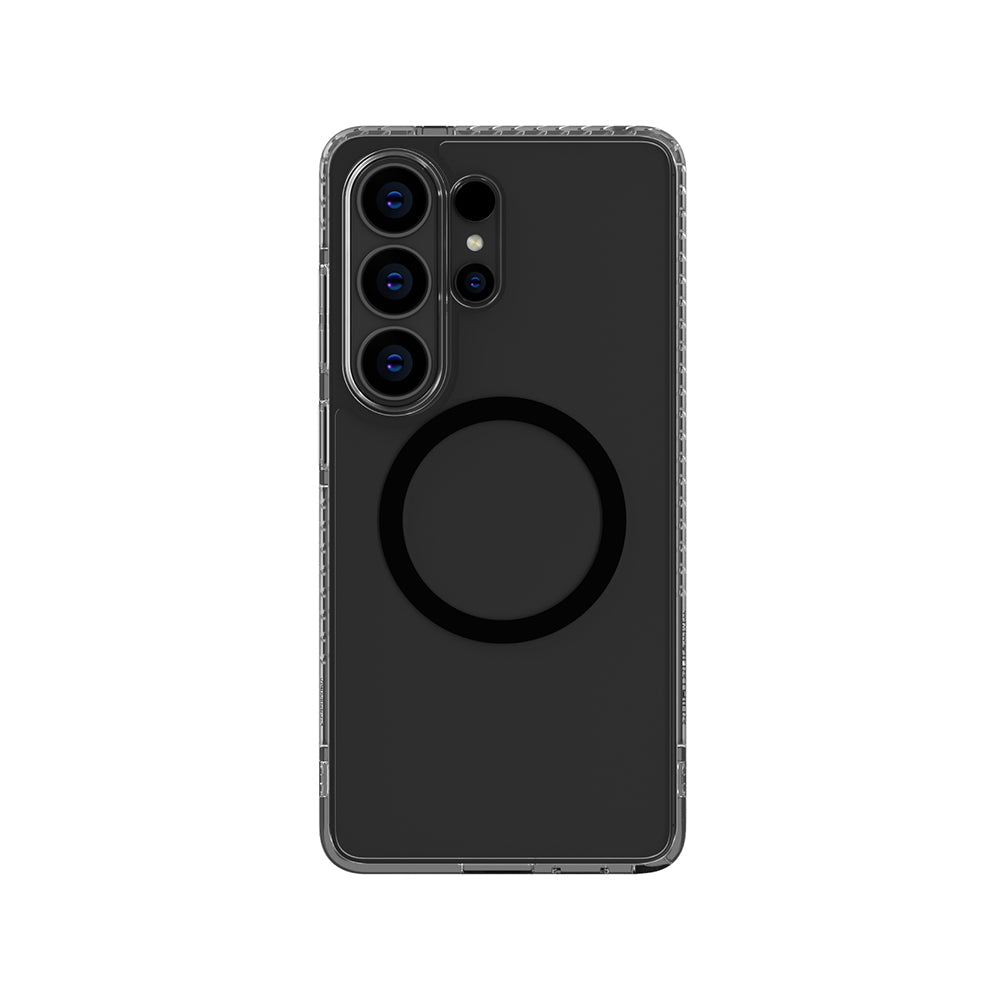 Galaxy S26 Ultra Kılıf M-Safe Şarj Özellikli Airbag Tasarımlı AmazingThing Titan Mag Case Serisi Kapak Siyah