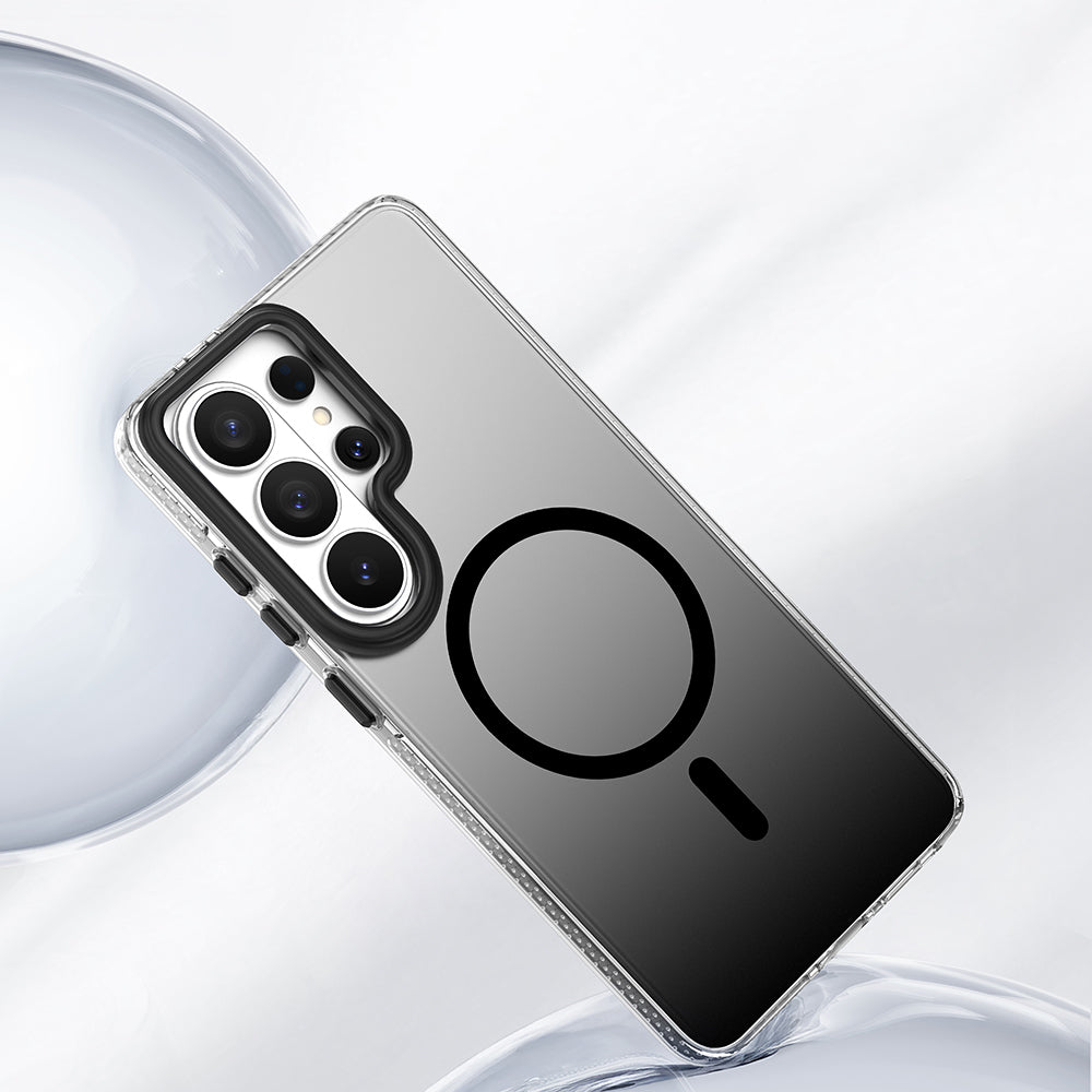 Galaxy S26 Ultra Kılıf M-safe Şarj Özellikli Sararmaya Karşı Dayanıklı Mutural Icesense Serisi Kapak Mavi