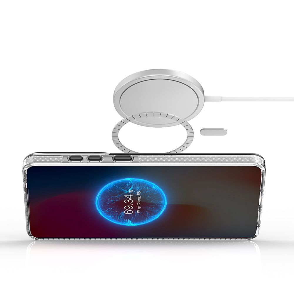Galaxy S26 Ultra Kılıf M-safe Şarj Özellikli Sararmaya Karşı Dayanıklı Mutural Icesense Serisi Kapak Turuncu
