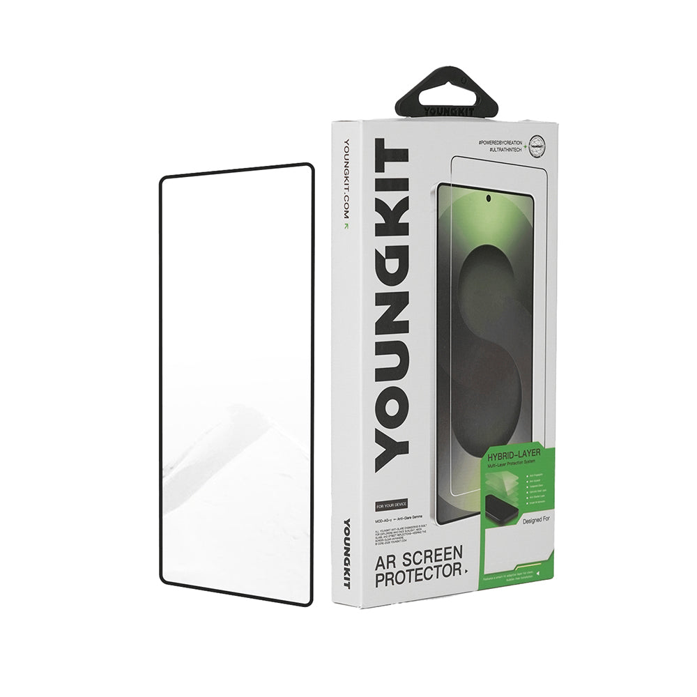 Galaxy S26 Ultra Youngkit 2.5D Anti Reflective Parmak İzi Bırakmayan Temperli Cam Ekran Koruyucu Şeffaf