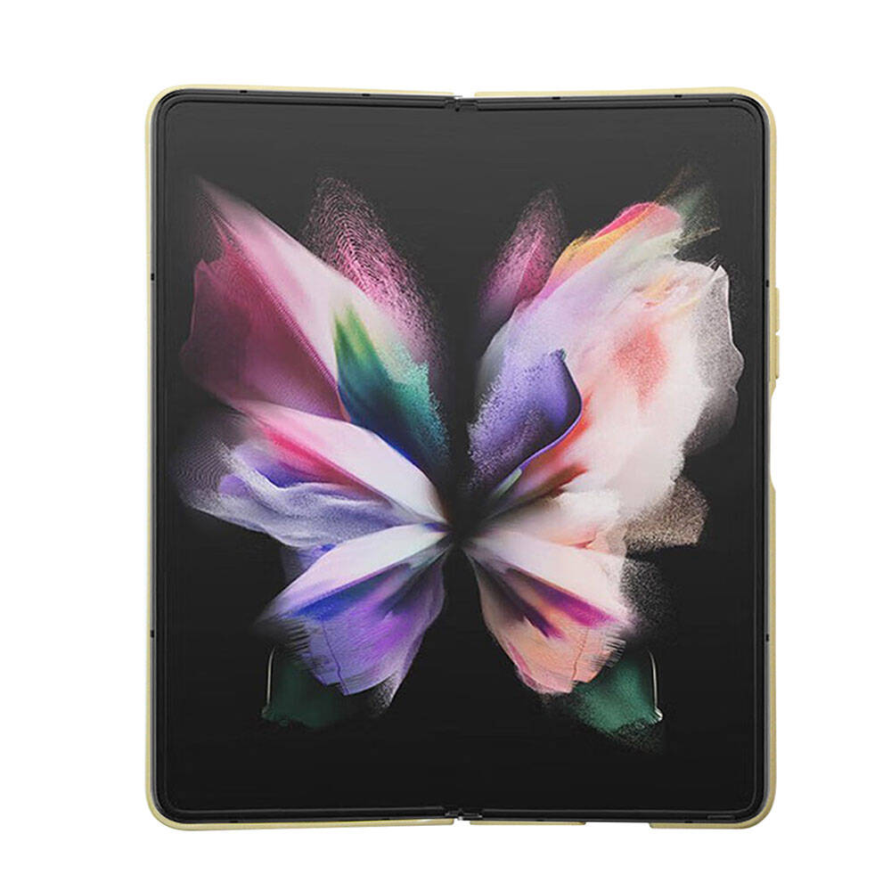 Galaxy Z Fold 5 Kılıf Guess Orjinal Lisanslı Yazı Logolu Glitter Script Kapak Pembe