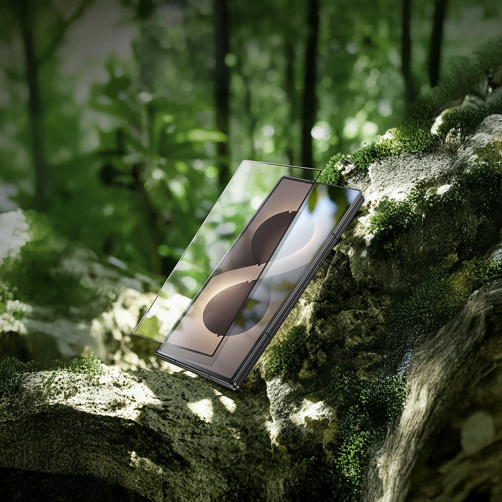 Galaxy Z Fold 7 Benks Glass Warrior AR Cam Ekran Koruyucu + Kolay Uygulama Aparatı Şeffaf