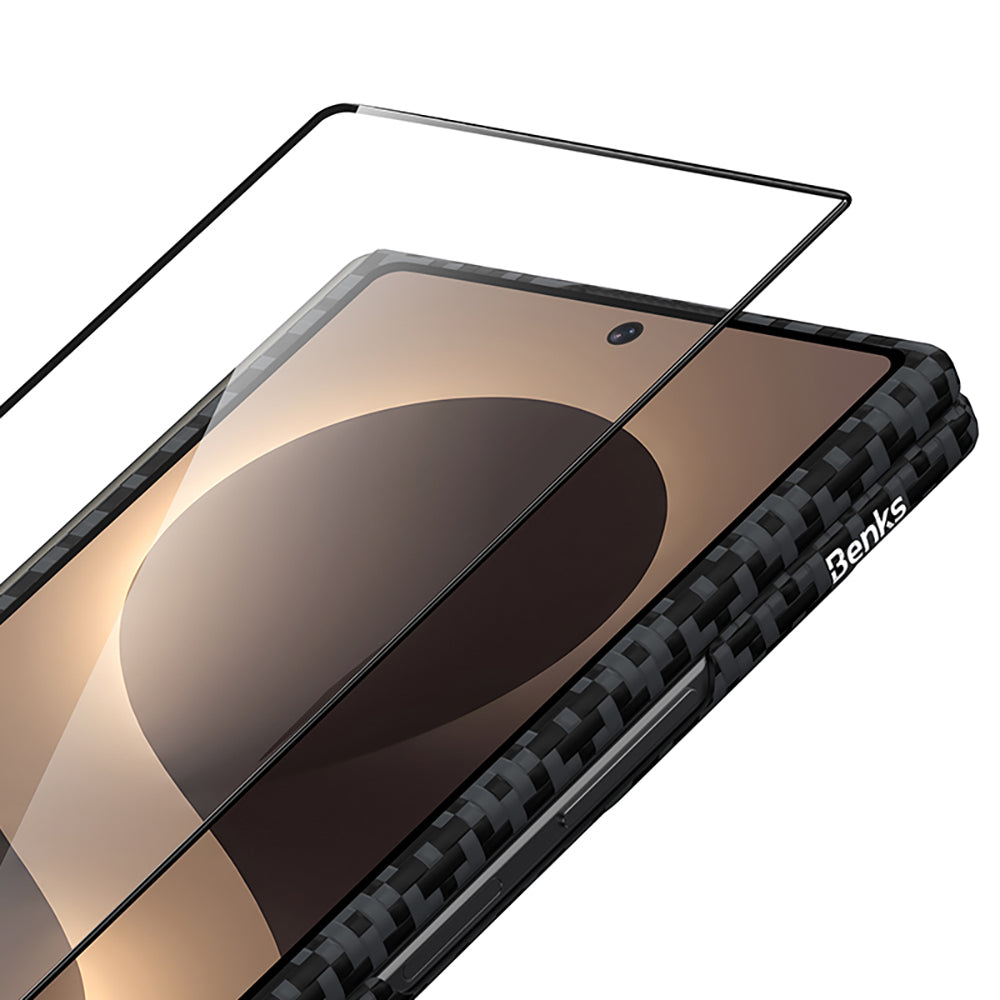 Galaxy Z Fold 7 Benks Glass Warrior AR Cam Ekran Koruyucu + Kolay Uygulama Aparatı Şeffaf
