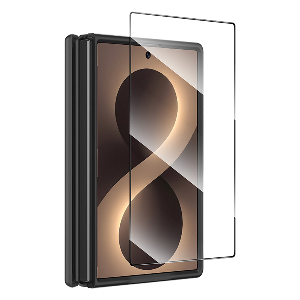 Galaxy Z Fold 8 Benks ArmorPro ArmorGrid Grand Combo Üçlü Aksesuar Seti (Ön Arka Kevlar Karbon Kapak + Ekran Koruyucu) Siyah