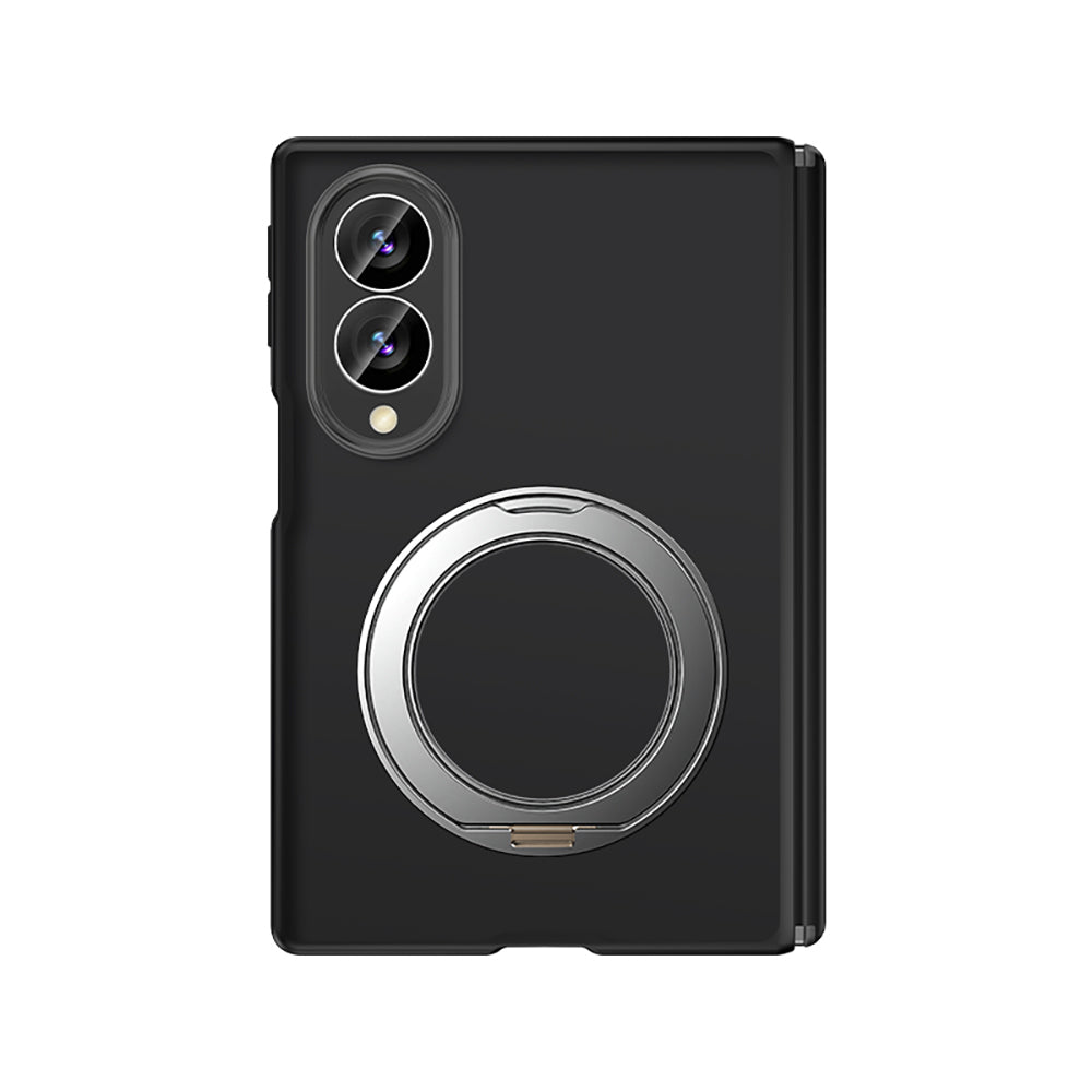 Galaxy Z Fold 8 Kılıf M-safe Şarj Özellikli Arkası Mat Sert PC Wlons Vena Standlı Kapak Siyah