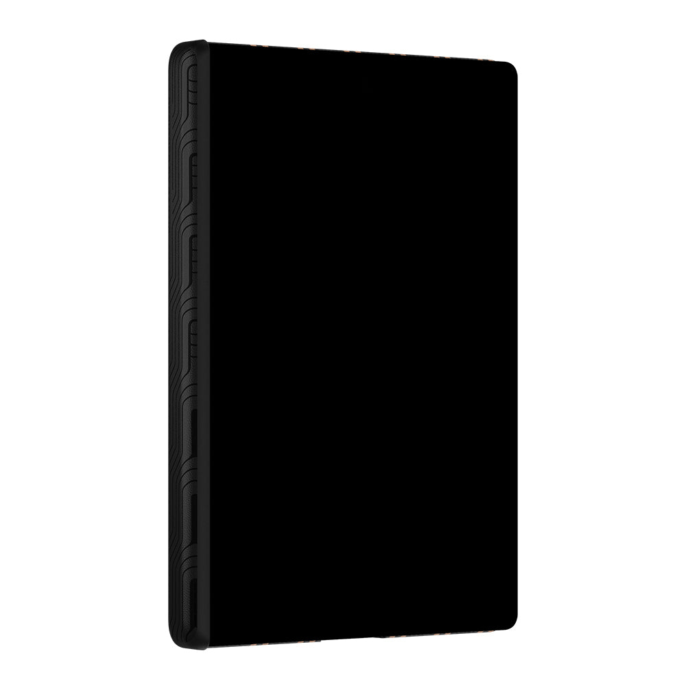 Galaxy Z Fold 8 Kılıf M-safe Şarj Özellikli Raptic Aramid SkinPro Serisi Karbon Kapak Siyah