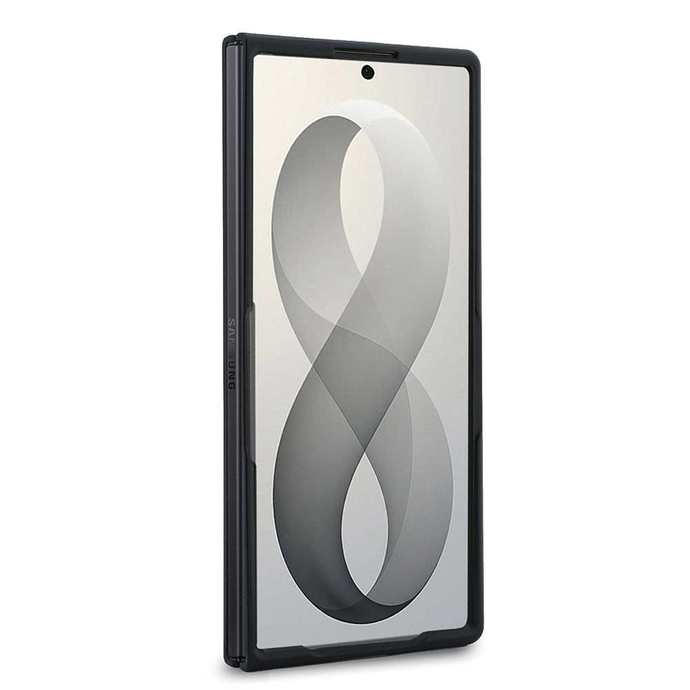 Galaxy Z Fold 8 Ultra Kılıf Guess Orjinal Lisanslı M-safe Şarj Özellikli PU Deri 4G Desenli Yazı Logolu Kapak Pembe