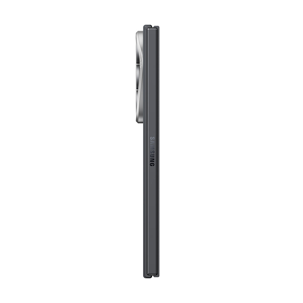 Galaxy Z Fold 8 Ultra Kılıf M-safe Şarj Özellikli 600D Aramid Karbon Fiber Pitaka Edge Serisi Black-Grey Twill Kapak Siyah-Gri