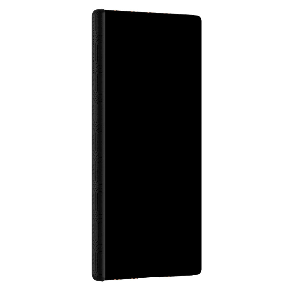 Galaxy Z Fold 8 Ultra Kılıf M-safe Şarj Özellikli Raptic Aramid SkinPro Serisi Karbon Kapak Siyah