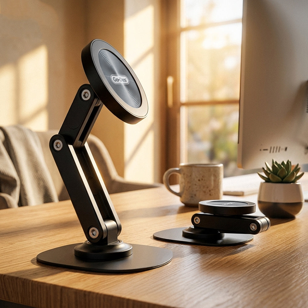 Go Des GD-HD282 Taşınabilir Katlanabilir 360 Dönebilen Magnetik Stand Siyah
