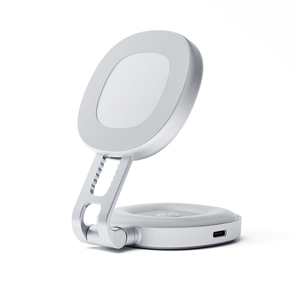 Go Des LD1032 Dolgu Işıklı Magnetik Telefon Standı Gümüş