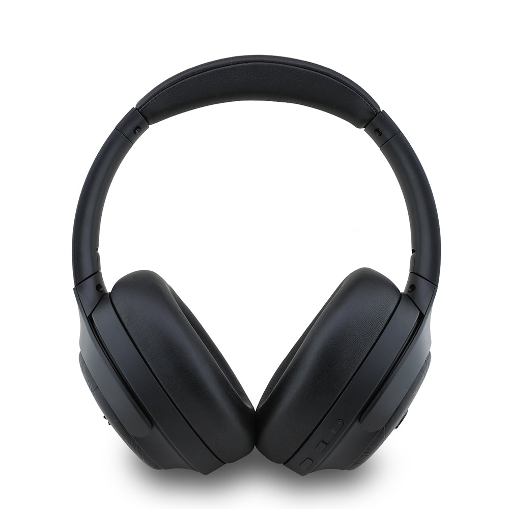 Lacoste Orjinal Lisanslı LH01 ANC Taşıma Çantalı Katlanabilir Kulak Üstü Bluetooth Kulaklık v5.4 Siyah