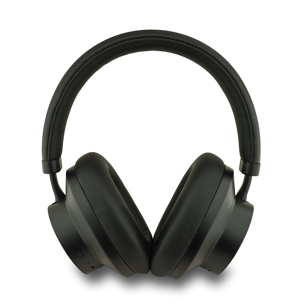 Lacoste Orjinal Lisanslı LH02 ANC Taşıma Çantalı Ayarlanabilir Kulak Üstü Bluetooth Kulaklık v5.4 Siyah