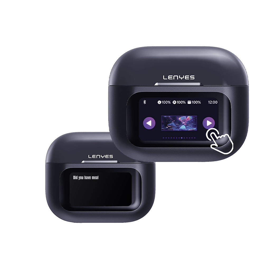 Lenyes Air 105 ANC/ENC Teknolojili Ai Çeviri Özellikli Kulak İçi Bluetooth Kulaklık v6.0 Siyah