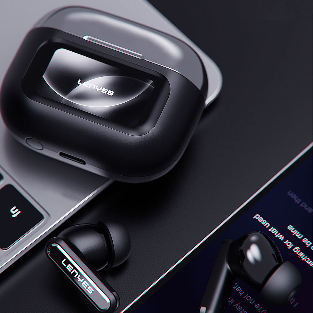 Lenyes Air 105 ANC/ENC Teknolojili Ai Çeviri Özellikli Kulak İçi Bluetooth Kulaklık v6.0 Siyah
