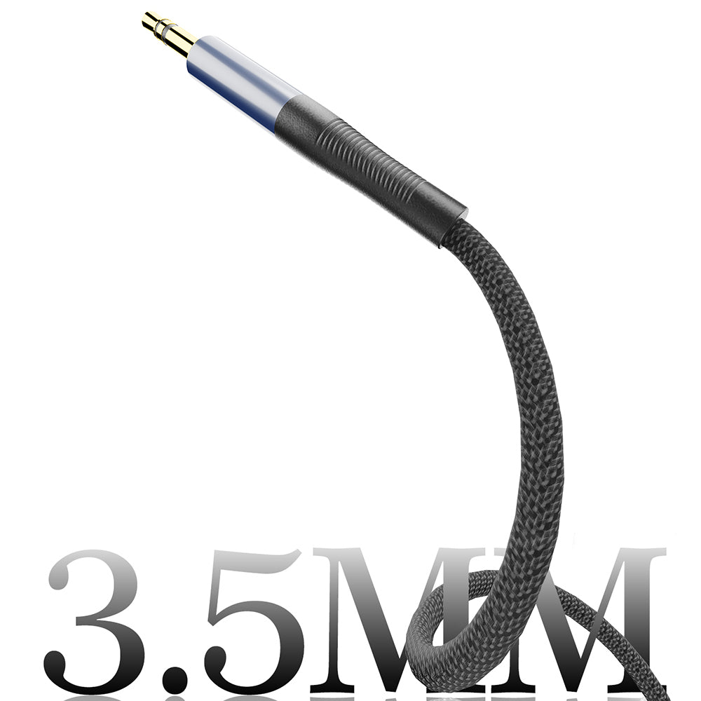 Lenyes AX134 Type-C to 3.5mm AUX Audio Kablo Siyah
