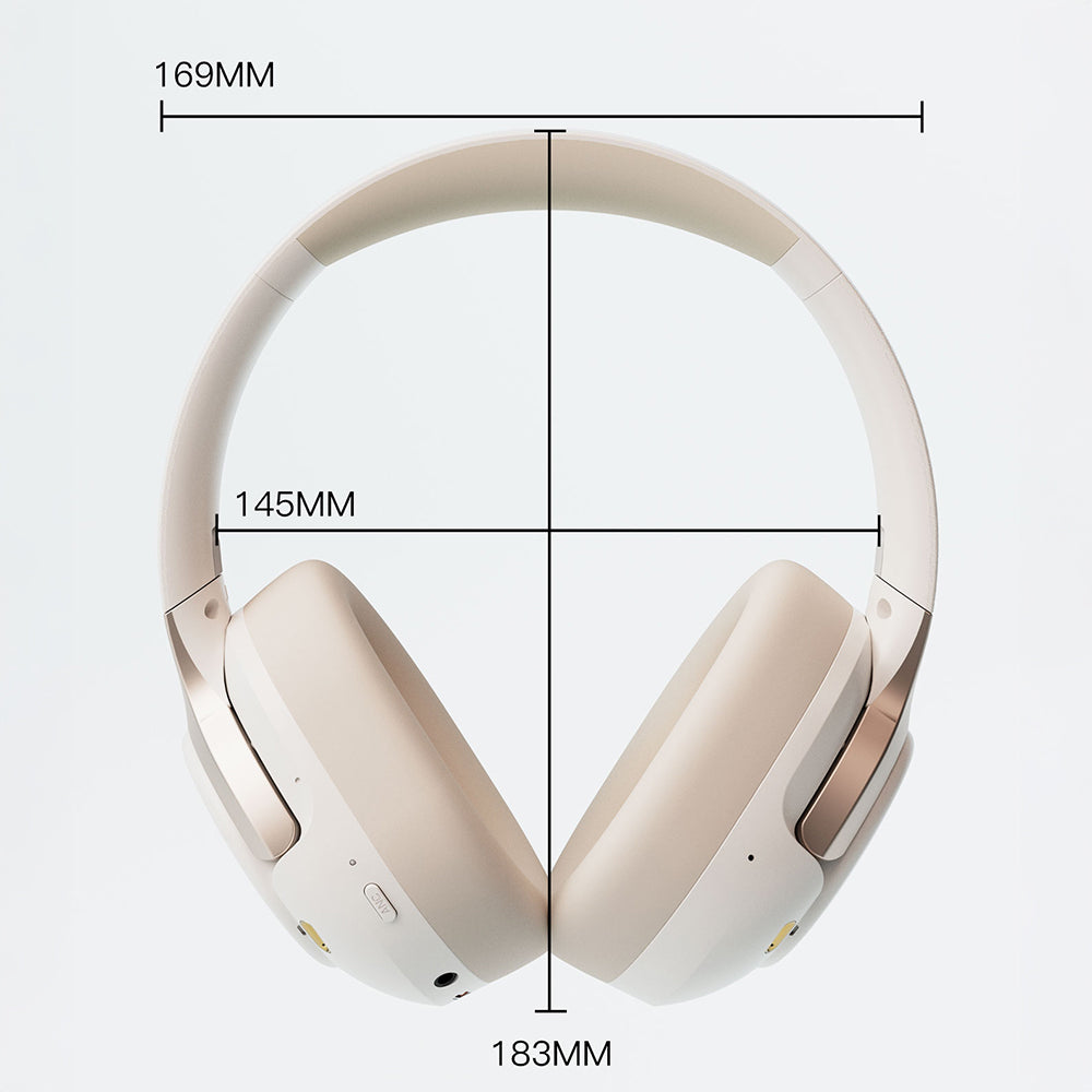 Lenyes LH29 ANC Özellikli TWS Kulak Üstü Bluetooth Kulaklık v5.4 Beyaz