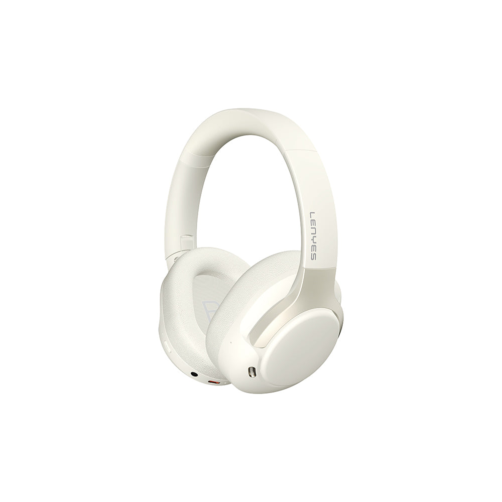 Lenyes LH29 ANC Özellikli TWS Kulak Üstü Bluetooth Kulaklık v5.4 Beyaz
