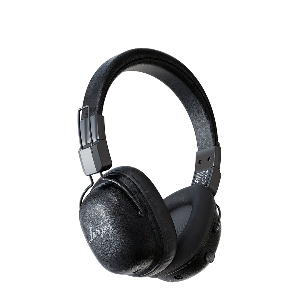 Lenyes LH86 Hi-Fi Ses Kaliteli Kulak Üstü Bluetooth Kulaklık v5.4 Siyah