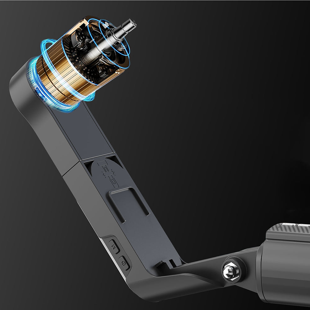 Lenyes LPH124 Dolgu Işıklı Teleskopik Tripod ve Mini Selfie Çubuğu Siyah
