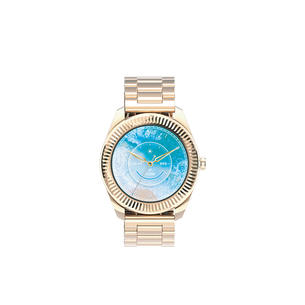 Lenyes LW-252 iOS ve Android Uyumlu Akıllı Saat Gold
